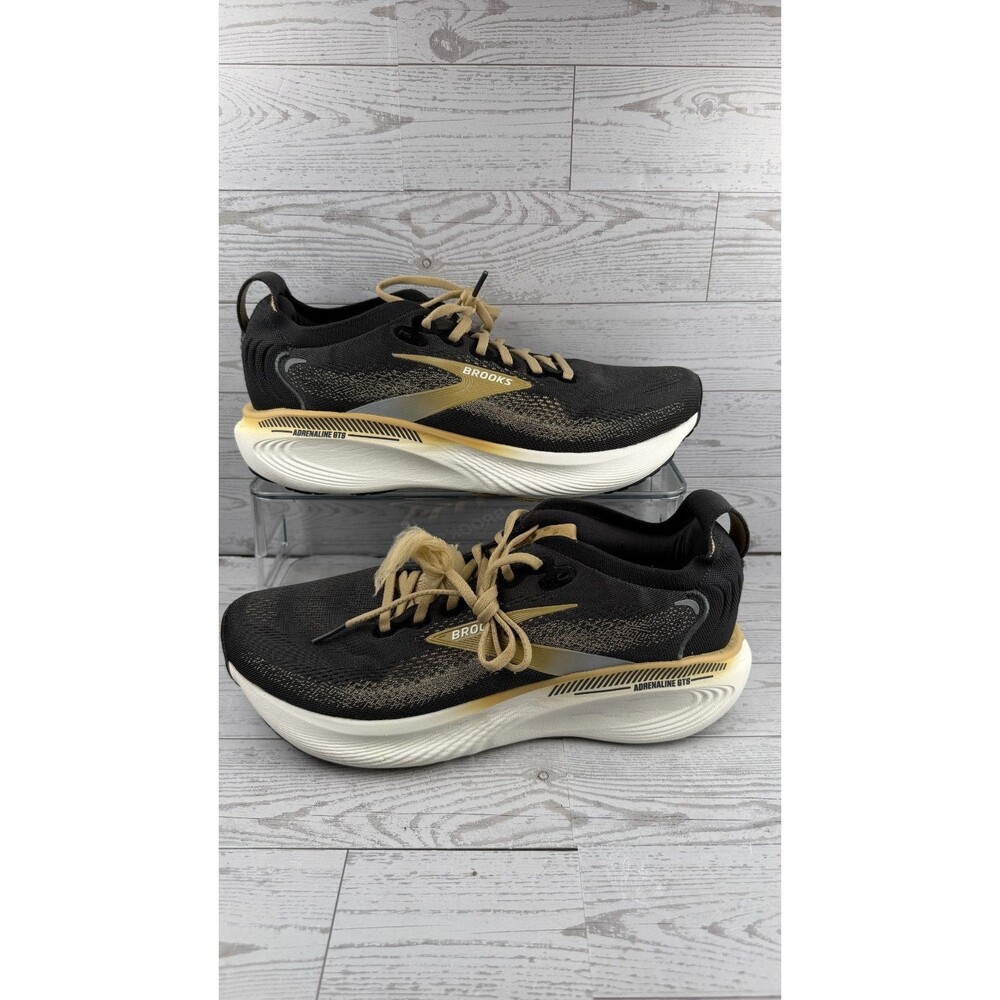 Brooks Adrenaline GTS 25 1104541D071 Black 10.5D Men Sneakers Running Shoes #367